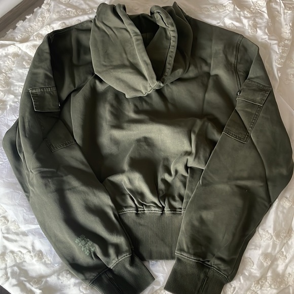 ⏰FLASH SALE!⏰✨NEW!✨Free People OneTeaspoon Khaki Cargo Adventure Hoodie - Picture 10 of 12